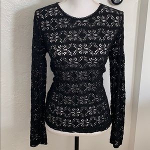 The Gap Black stretch shirt